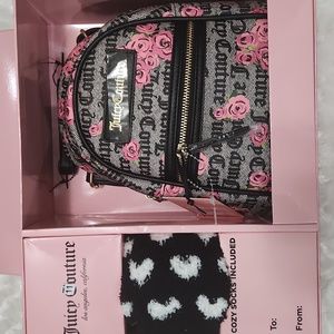 Juicy Couture Mini Bcakpack and Sock Set NEW